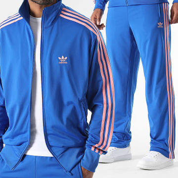 Adidas Originals - JZ4099 JZ4094 Tuta da ginnastica King Blue Pink